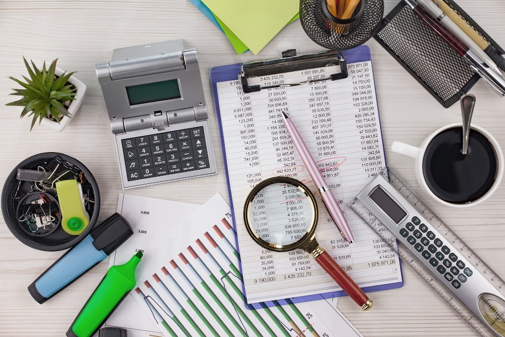 Accessoires de bureau pour la gestion entreprise