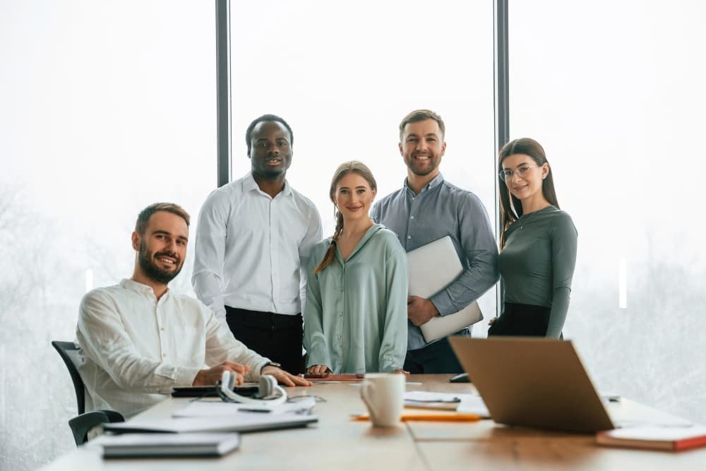 Collaboration ordinateur portable et réunion